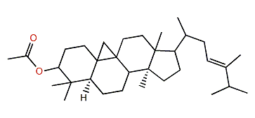 24-Methyl-23-dehydrocycloartanol acetate